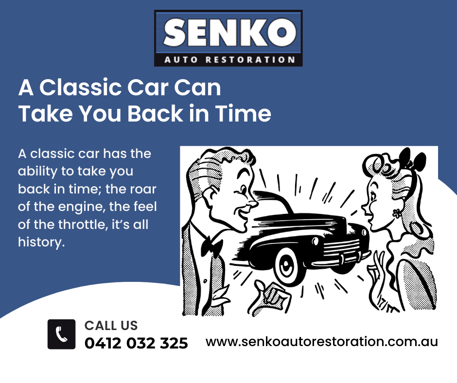 A Classic Car Can Take You Back in Time