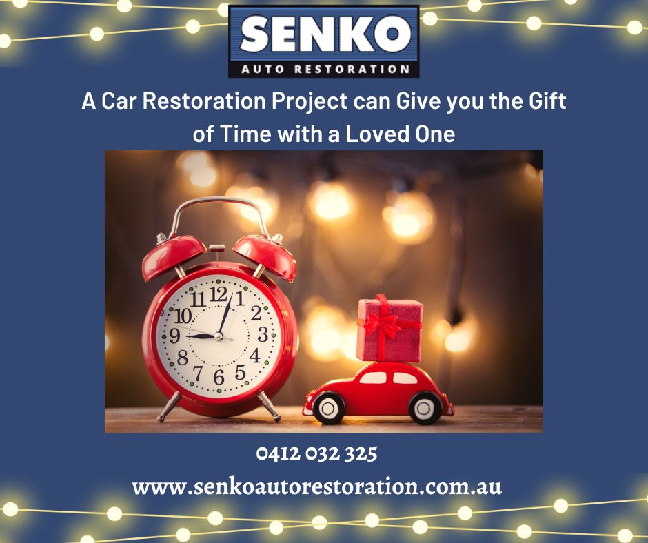 A Car Restoration Project can Give you the Gift of Time with a Loved One - Car Restoration Gold Coast