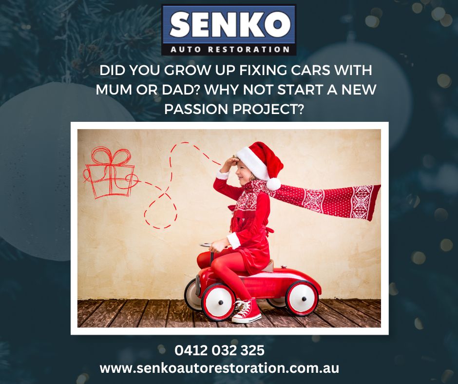 Did you Grow up Fixing Cars with Mum or Dad_ Why not Start a New Passion Project - Car Restoration Gold Coast