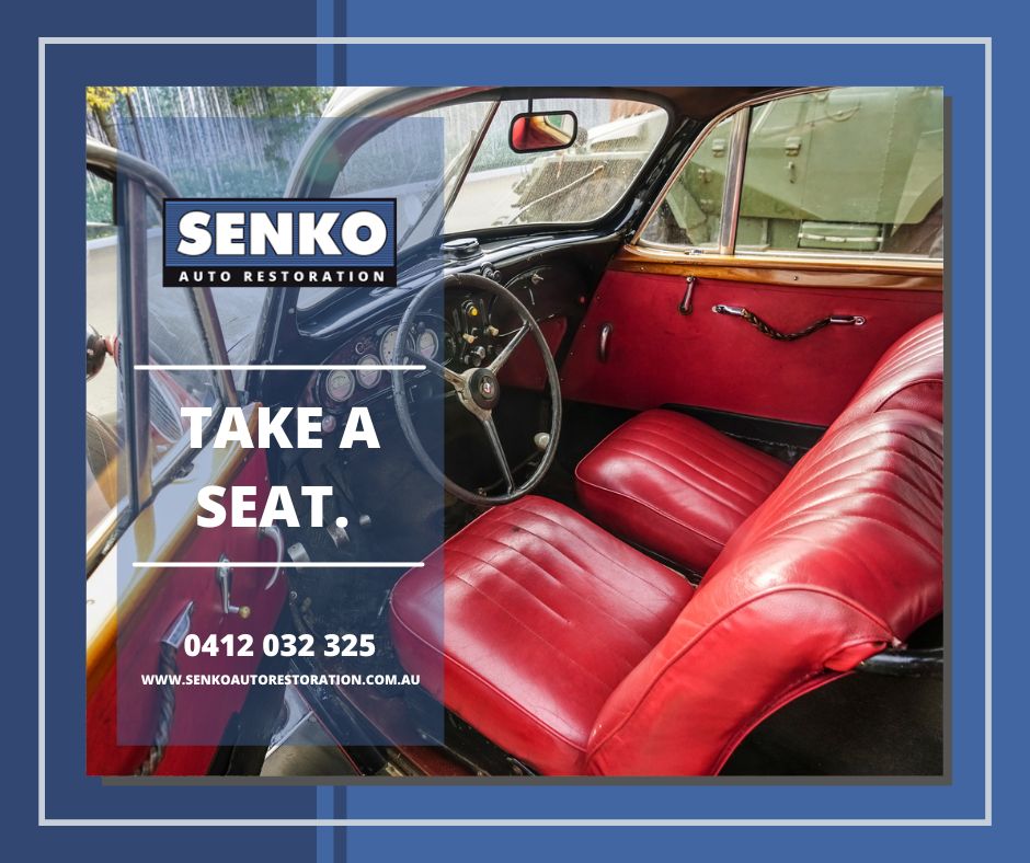 Take a Seat - Car Restoration Brisbane - Senko Auto Restoration