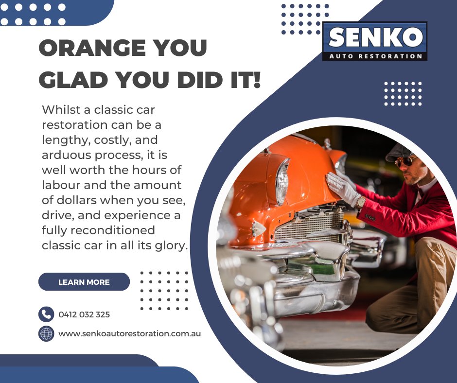 Orange You Glad You Did It! | Senko Auto Restoration | Car Restoration