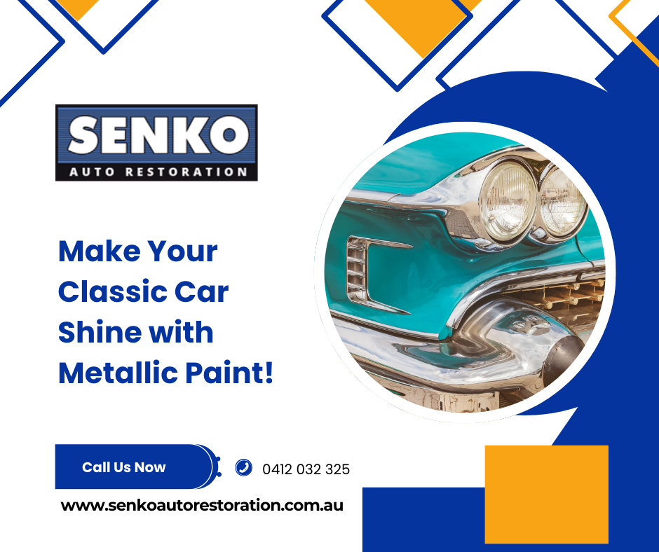 Make Your Classic Car Shine with Metallic Paint! | Car Restoration Brisbane
