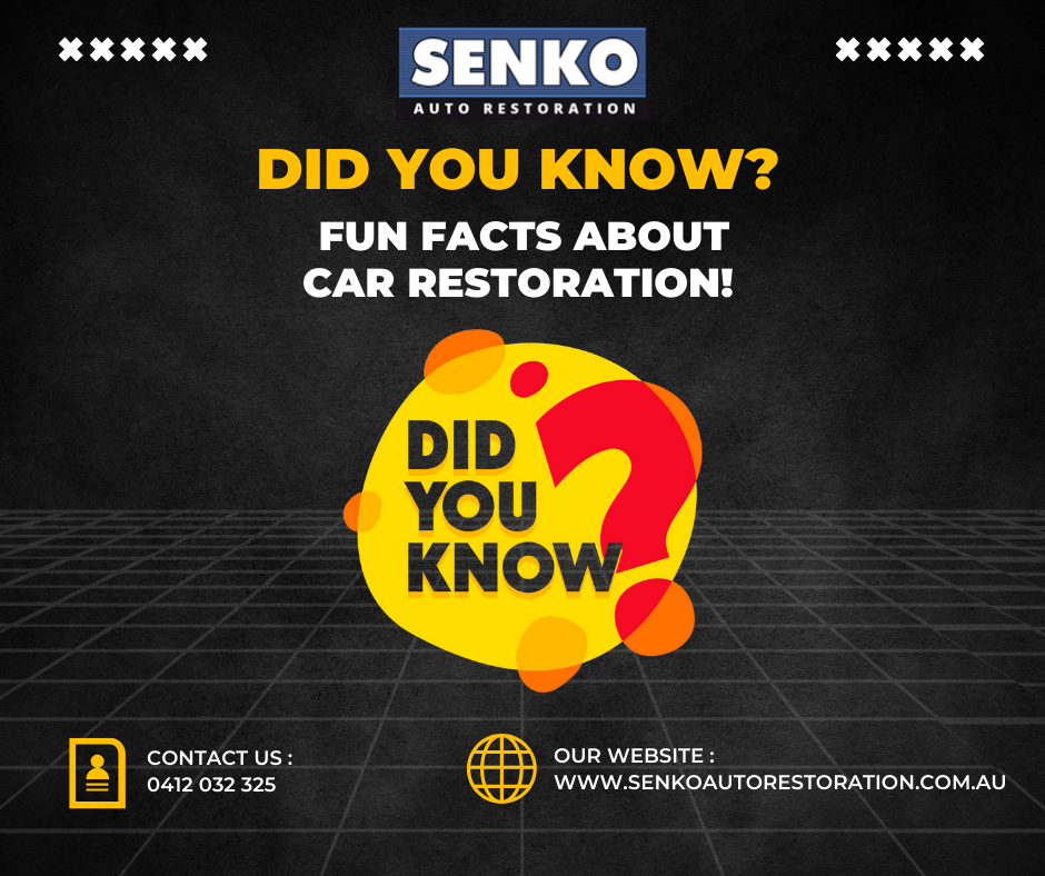 Did You Know_ Fun Facts About Car Restoration! | Car Restoration Brisbane