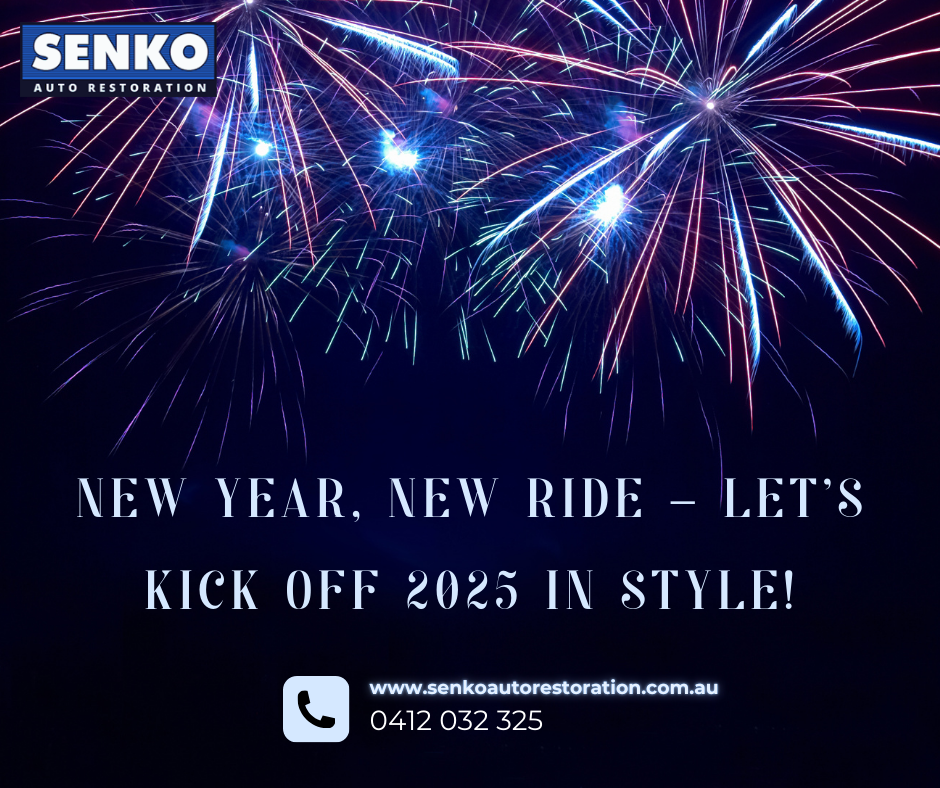 🎉🚗 New Year, New Ride – Let’s Kick Off 2025 in Style! 🚗🎉 | Car Restoration Brisbane