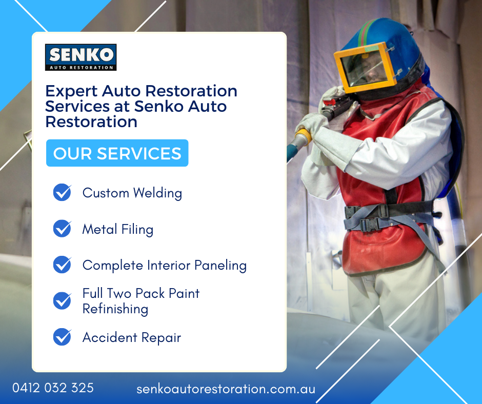 Expert Auto Restoration Services at Senko Auto Restoration | Car Restoration Brisbane