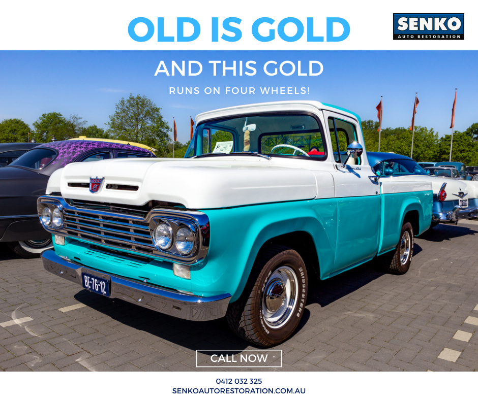 Old is Gold, and This Gold Runs on Four Wheels! | Car Restoration Brisbane