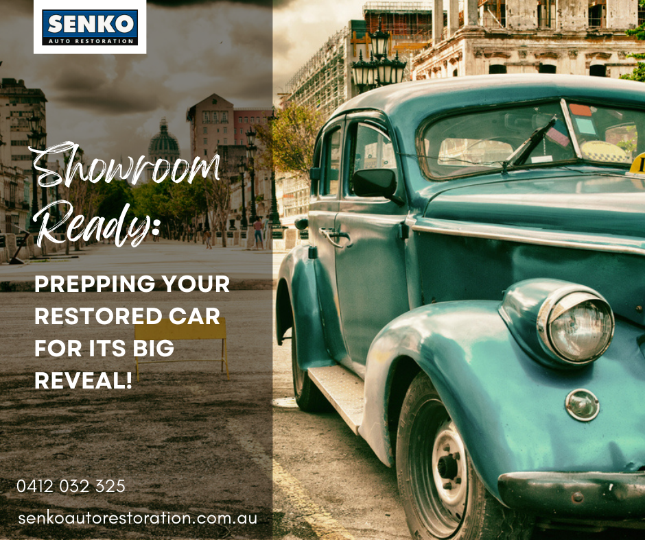 🚗✨ Showroom Ready: Prepping Your Restored Car for Its Big Reveal! ✨🚗 | Car Restoration Brisbane