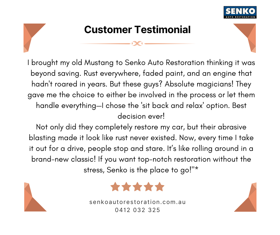 🌟 Client Testimonial – From Rust Bucket to Showstopper! 🌟 | Car Restoration Brisbane